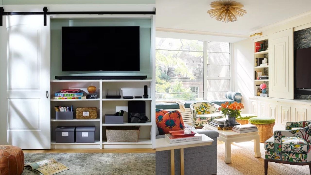 10 Clever Ways to Hide a TV in Plain Sight